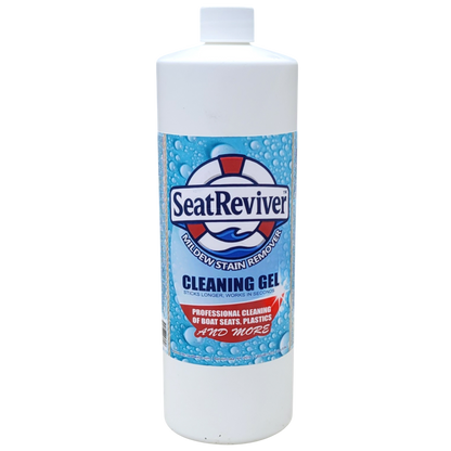 Seat Reviver™ Mildew Stain Remover Cleaning Gel | For Boat Seats, Vinyl & Plastics