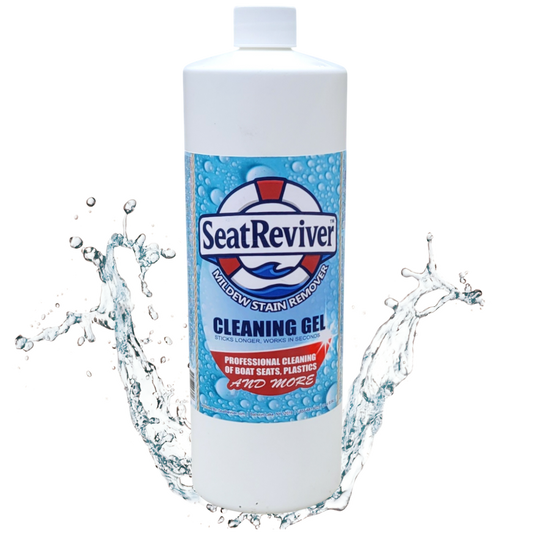 Seat Reviver™ Mildew Stain Remover Cleaning Gel | For Boat Seats, Vinyl & Plastics